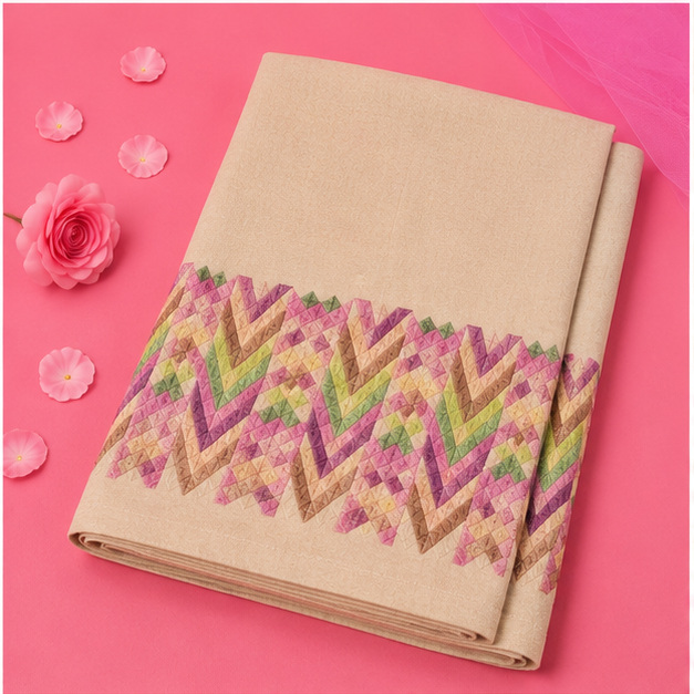 Blush Sand Mekhela